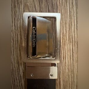 Calvin Klein Reversible Brown and Black Belt 36